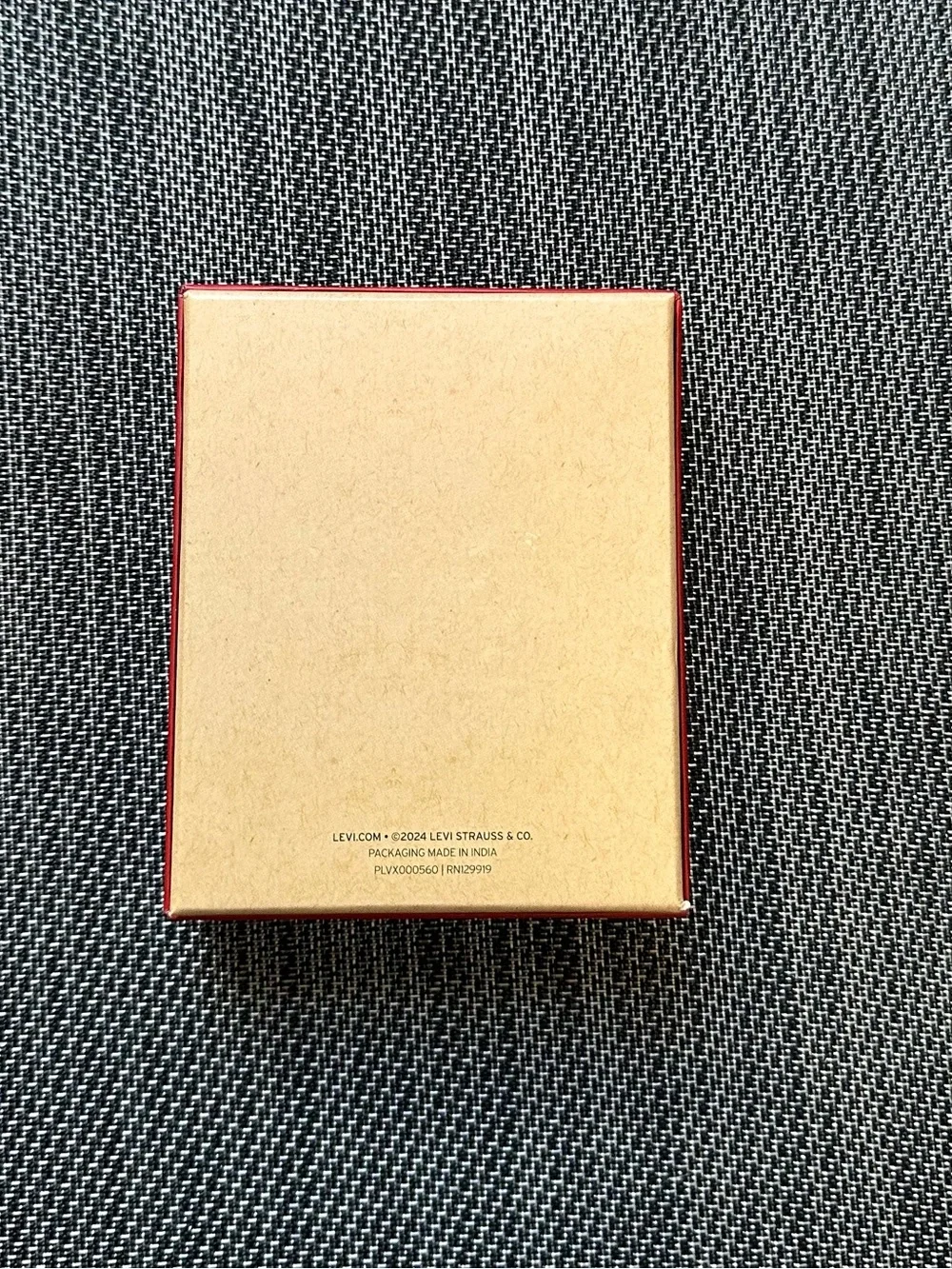 Levi's Brown Trifold Leather Card & Key Wallet